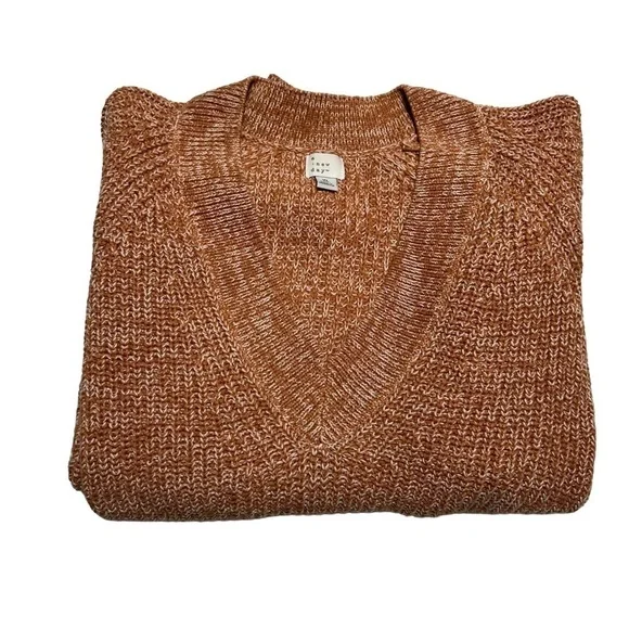 a new day (NWOT) V Neck Sweater Size XL - Picture 3 of 8